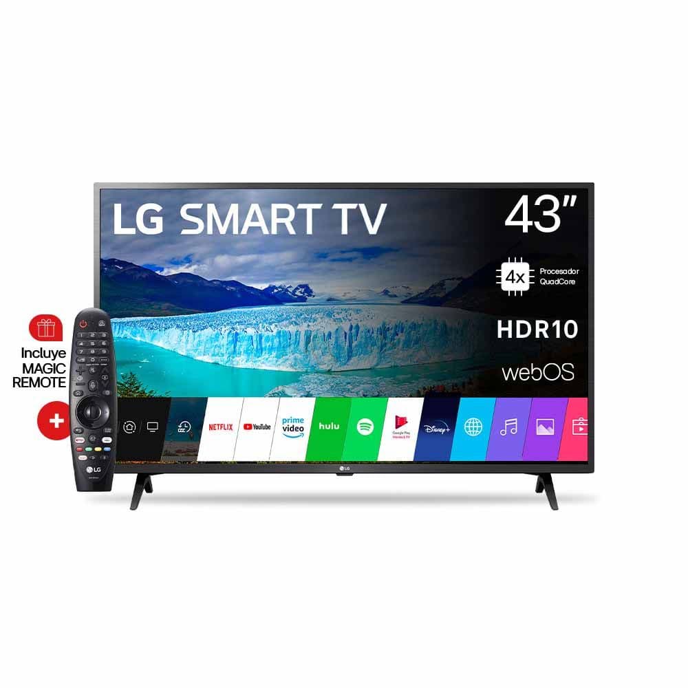 Smart TV LG 43" FHD 43LM6350PSB webOS