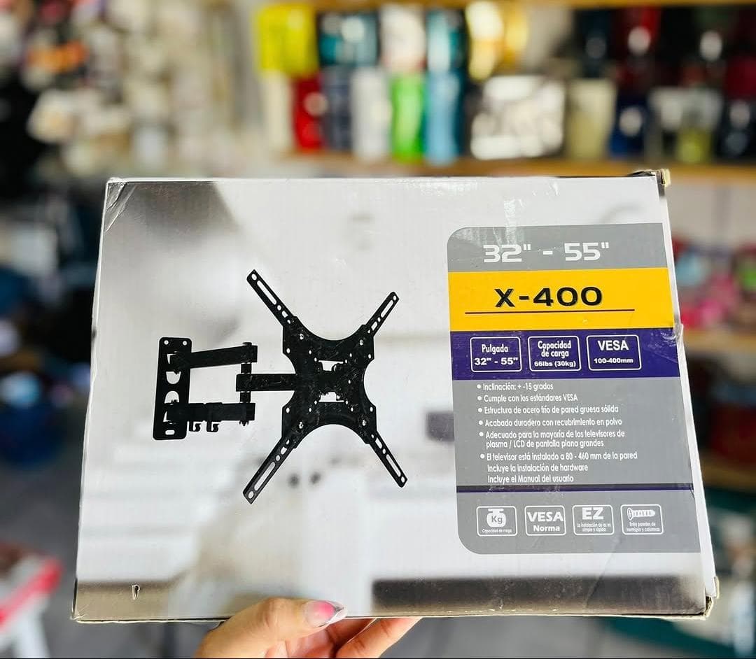 Soporte de Pared para TV 32" a 55" X-400 VESA