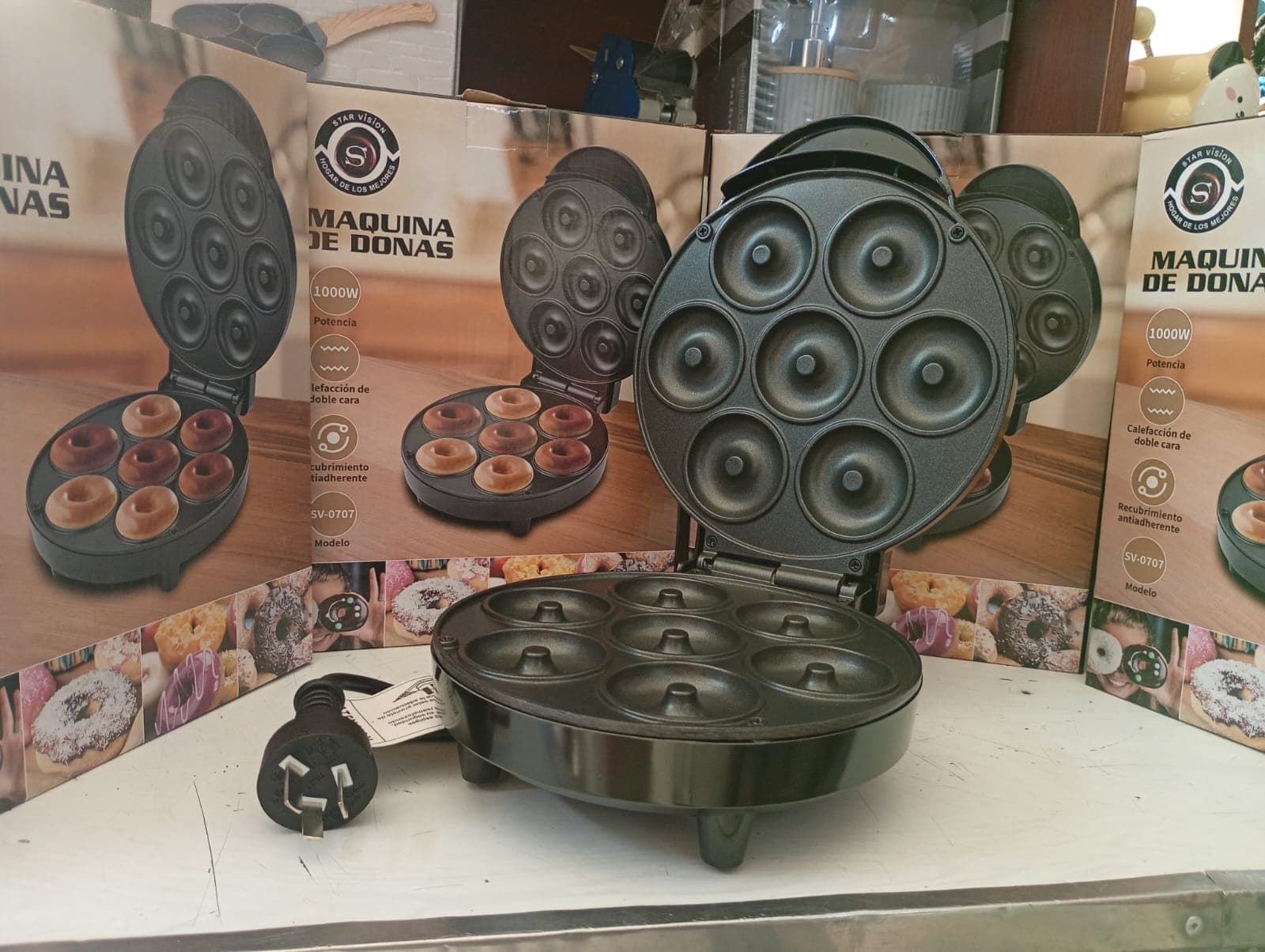 Máquina de Donas Eléctrica 1000W Star Vision