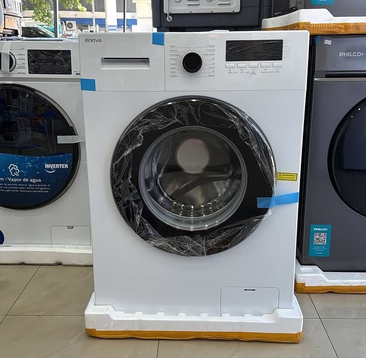 Lavarropas Frontal Automático Enova 7kg Blanco